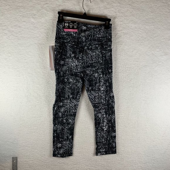 Gottex Leggings Women Small Scratch Polyester Stretch Pockets Rachel Capri 6801 - Picture 2 of 11